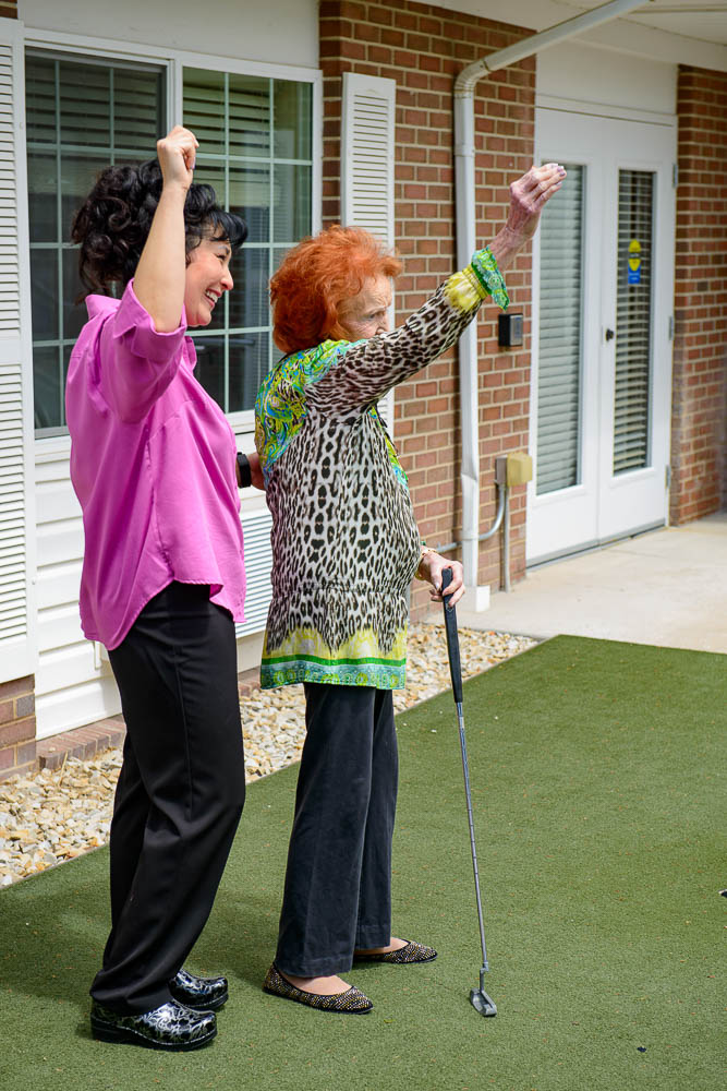 Bountiful Putting Green Therapy